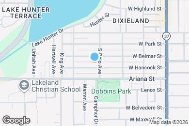 Map image of the property - 611 W Hancock St