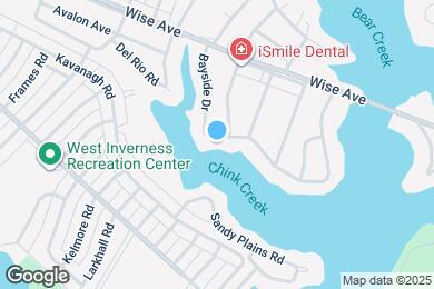 Map image of the property - 505 Bayside Dr