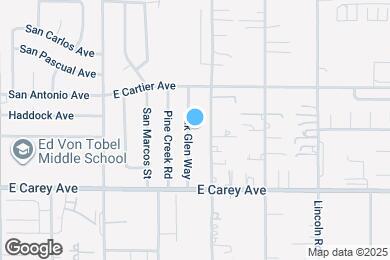 Map image of the property - 2520 Oak Glen Way