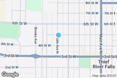 Map image of the property - 418 State Ave N