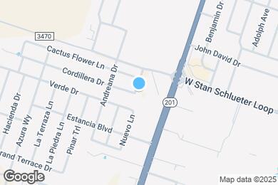 Map image of the property - 5810 Cordillera Dr