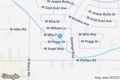 Map image of the property - 2720 W Peggy Dr