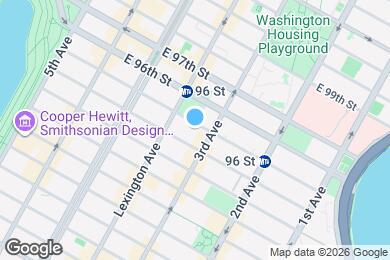 Map image of the property - 176 E 95th St