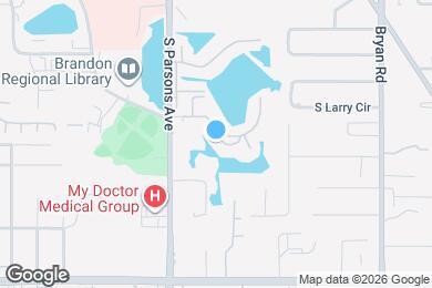 Map image of the property - 215 Lake Brook Cir