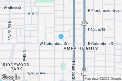 Map image of the property - 2604 N Highland Ave