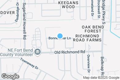 Map image of the property - 13907 Bonnetbriar Ln