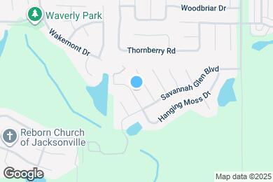 Map image of the property - 4390 Hanging Moss Dr