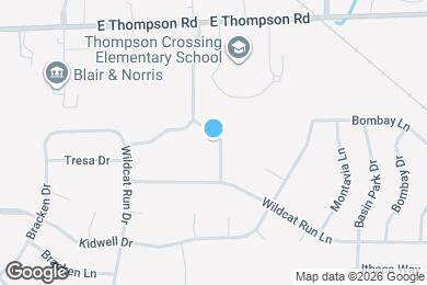Map image of the property - 5236 Choctaw Ridge Way