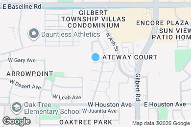Map image of the property - 149 W Gary Way