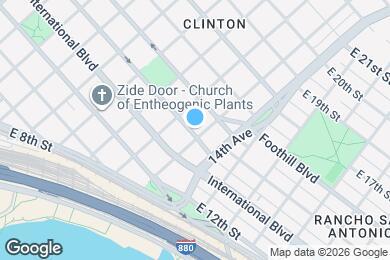 Map image of the property - 1248 E 15th St