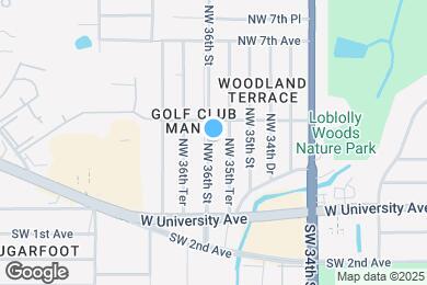 Map image of the property - 313 NW 36th St