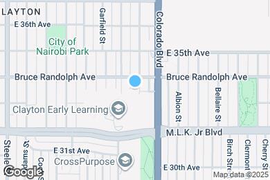 Map image of the property - 3335 N Harrison St