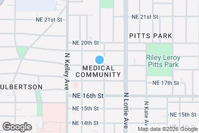Map image of the property - 1130 NE 18th St
