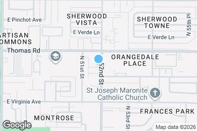 Map image of the property - 5142 E Edgemont Ave