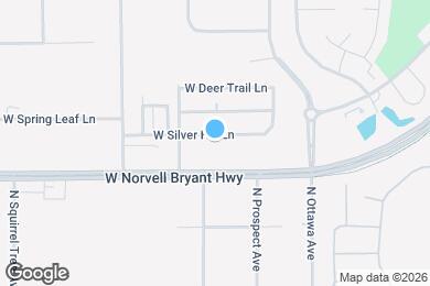 Map image of the property - 2164 W Silver Hill Ln