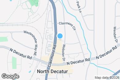 Map image of the property - 558 Emory Oaks Way