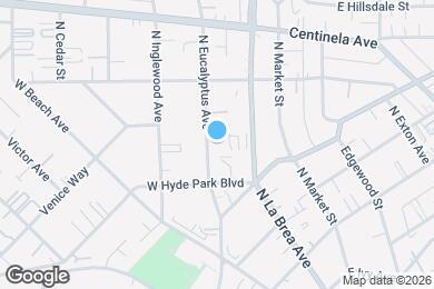 Map image of the property - 730 N Eucalyptus Ave