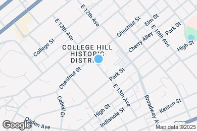 Map image of the property - 623 E 13th Ave