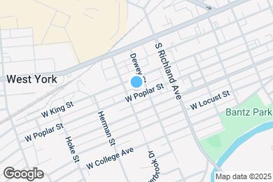Map image of the property - 1121 W Poplar St