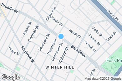 Map image of the property - 354 Broadway