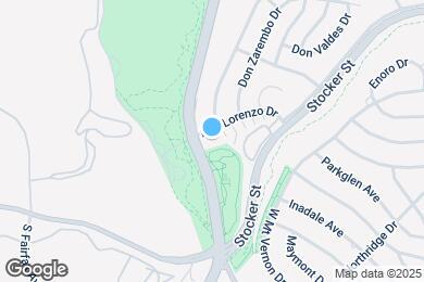 Map image of the property - 4810 S La Brea Ave