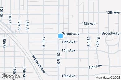 Map image of the property - 1518 20th St