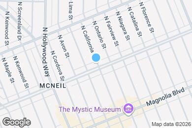 Map image of the property - 1201 N California St