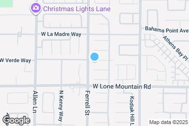 Map image of the property - 3227 W Verde Way