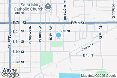 Map image of the property - 516 E 5th St