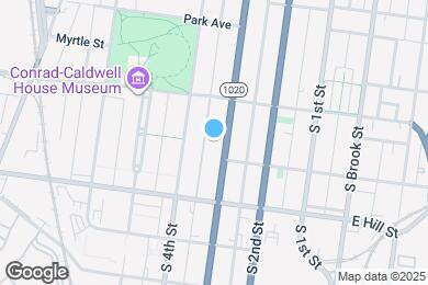 Map image of the property - 1436 S 3rd St