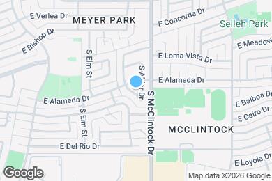Map image of the property - 2725 S Azalea Dr