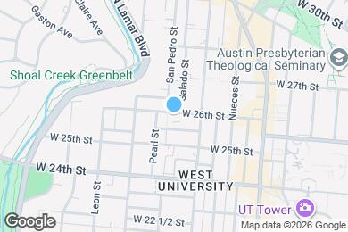 Map image of the property - 711 W 26th