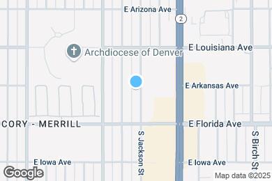 Map image of the property - 1415 S Jackson St