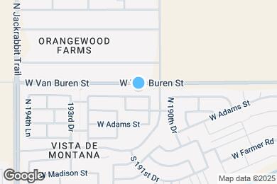 Map image of the property - 19158 W Woodlands Ave