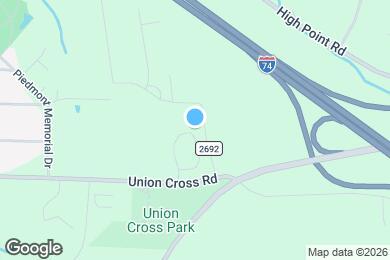 Map image of the property - 121 Woodgate Cir