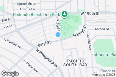 Map image of the property - 1321 Beryl St