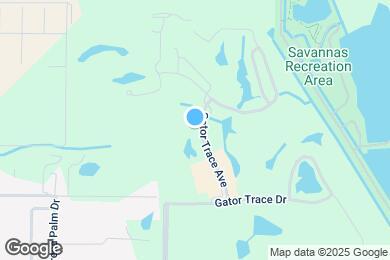 Map image of the property - 4215 Gator Trace Ave