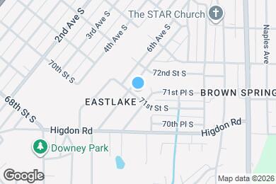 Map image of the property - 605 71st St S