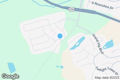 Map image of the property - 419 Oak Chase Dr