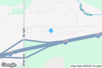 Map image of the property - 303 Ember Dr