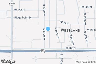 Map image of the property - 120 S 1660 W