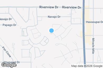 Map image of the property - 1288 Pima Way