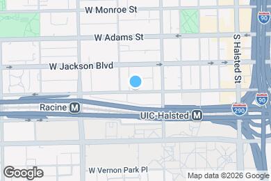 Map image of the property - 1048 W Van Buren St