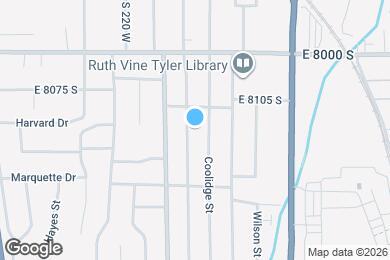 Map image of the property - 8159 Roosevelt St