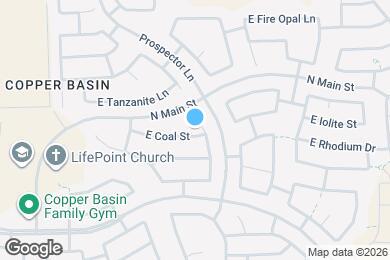 Map image of the property - 4350 E Coal St