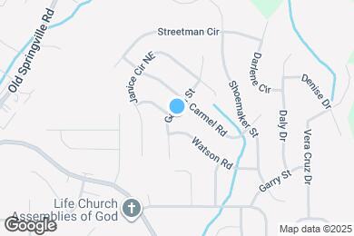 Map image of the property - 2565 Gaylon St