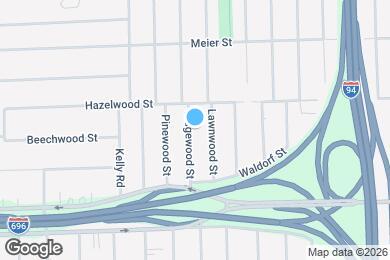 Map image of the property - 27312 Ridgewood St