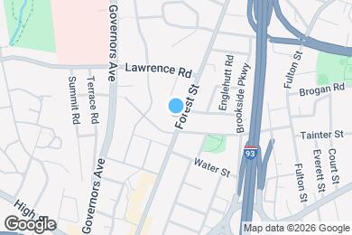 Map image of the property - 124 Forest St