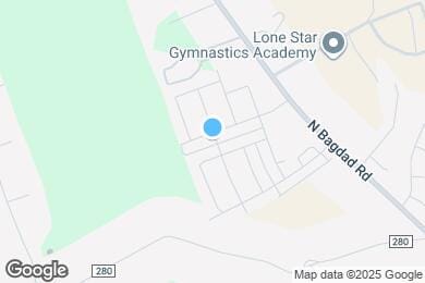 Map image of the property - 2020 Blue River Dr