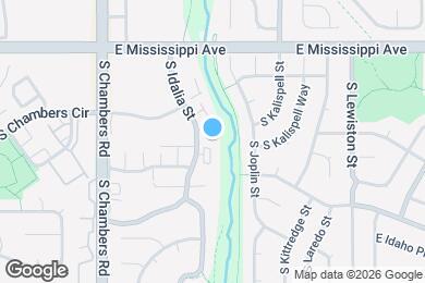 Map image of the property - 1228 S Idalia St